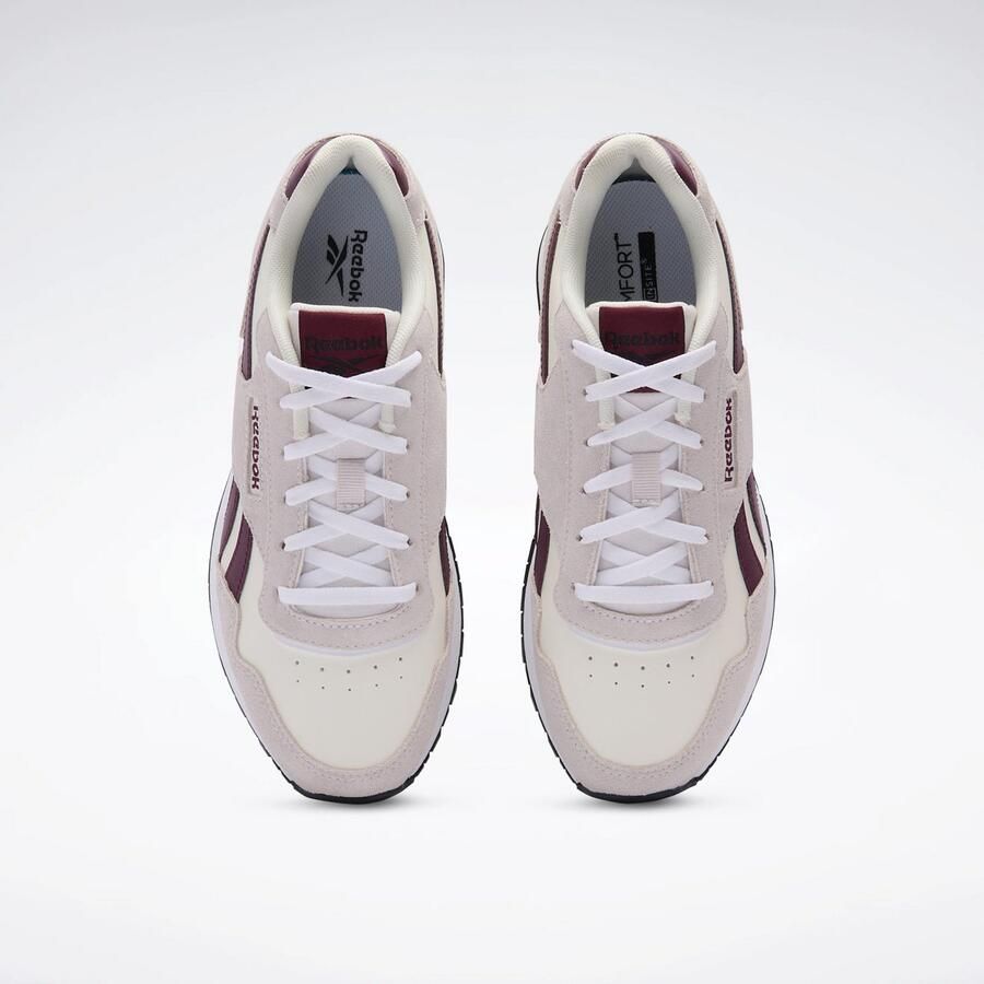 Reebok Glide damestrainers casual schoenen 100230893 beige donkerrood - Foto 4