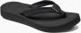 Reef Cushion Breezeblack Black Dames Slippers Zwart - Thumbnail 2