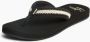 Reef baja maria Slippers dames Black Black White - Thumbnail 3