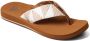 Reef Spring Woven Teenslippers Zomer slippers Dames Zwart - Thumbnail 5