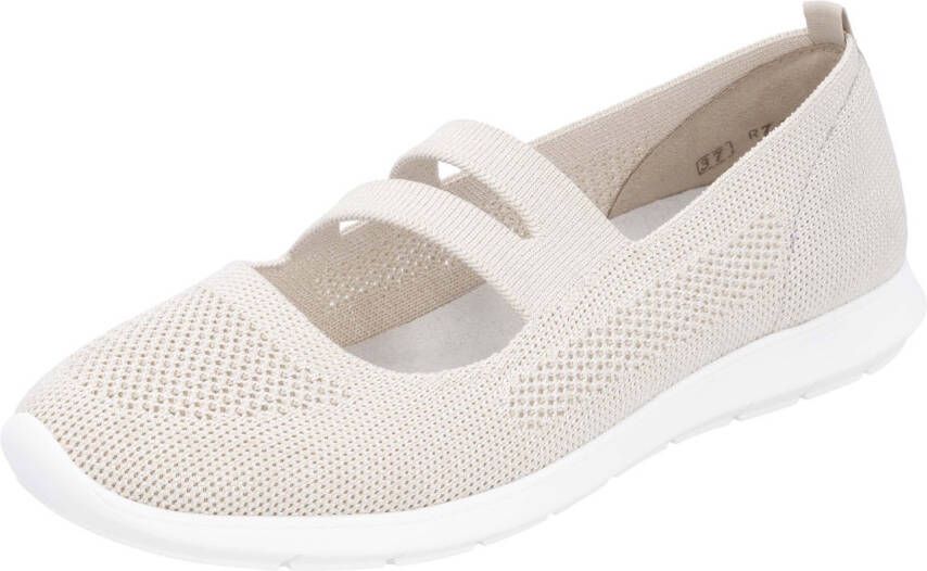 Remonte Ballerina's met riempje lage schoen vrijetijdsschoen comfort-schoen met verwisselbare binnenzool