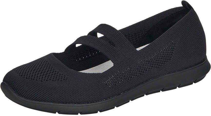 Remonte Ballerina's met riempje Slipper slip-on schoen slip-on sneaker in sportief ontwerp