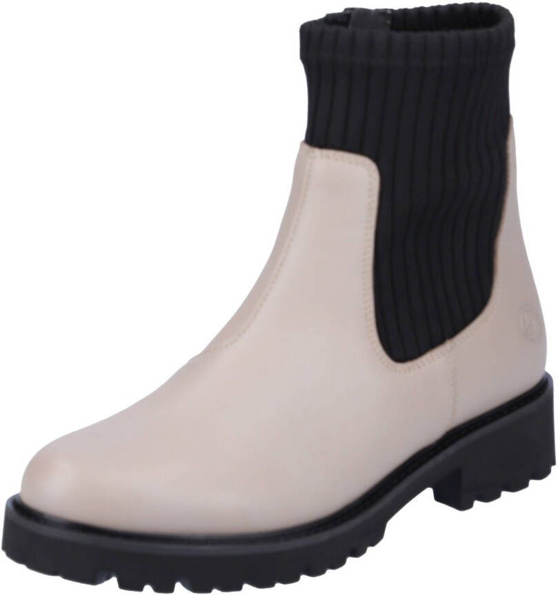 Remonte Hoge veterschoen met elastische schacht Taupe - Foto 4