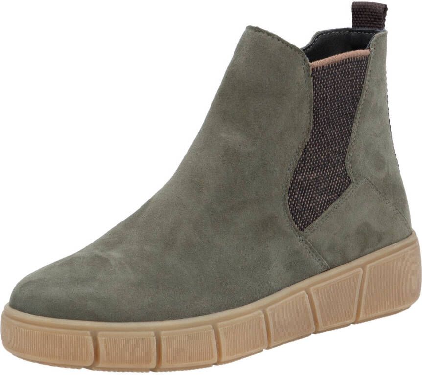Remonte Chelsea-boots plateau enkellaars ankleboots met extra ritssluiting