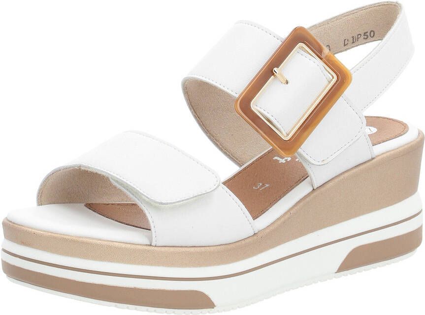 Remonte Plateausandaaltjes zomerschoen sandaal plateauhak met opvallende plateauzool - Foto 2