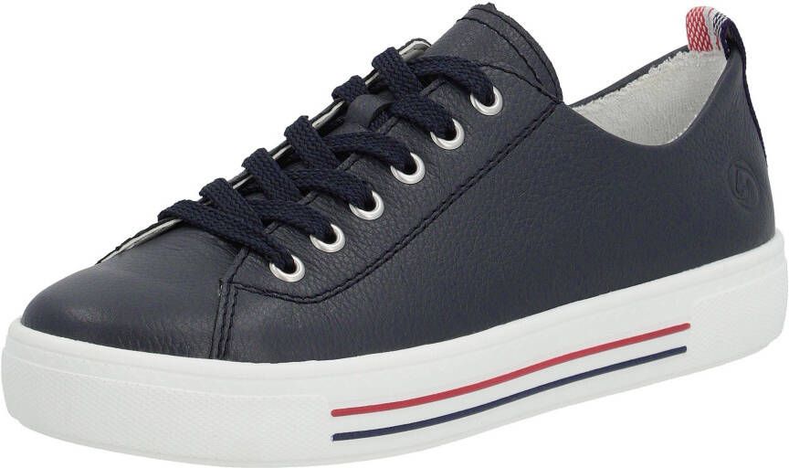 Remonte Plateausneakers met uitneembare inzet vrijetijdsschoen lage schoen veterschoen - Foto 1