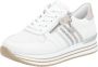 Remonte Witte sportieve sneaker met comfortabel voetbed White Heren - Thumbnail 3