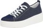 Remonte Plateausneakers met contrastnaden vrijetijdsschoen lage schoen veterschoen - Thumbnail 2
