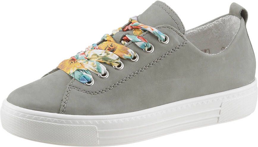 Remonte Plateausneakers met modieuze vetersluiting