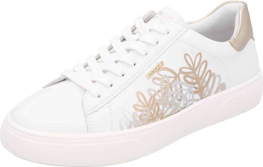 Remonte Plateausneakers veterschoen vrijetijdsschoen lage schoen met contrastafwerking