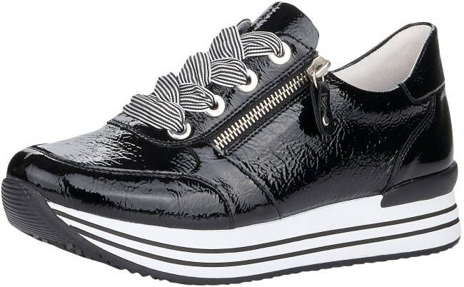 Remonte Plateausneakers vrijetijdsschoen halfschoen veterschoen met gepolsterde schacht