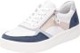 Remonte Plateausneakers vrijetijdsschoen lage schoen veterschoen in smalle vorm - Thumbnail 3