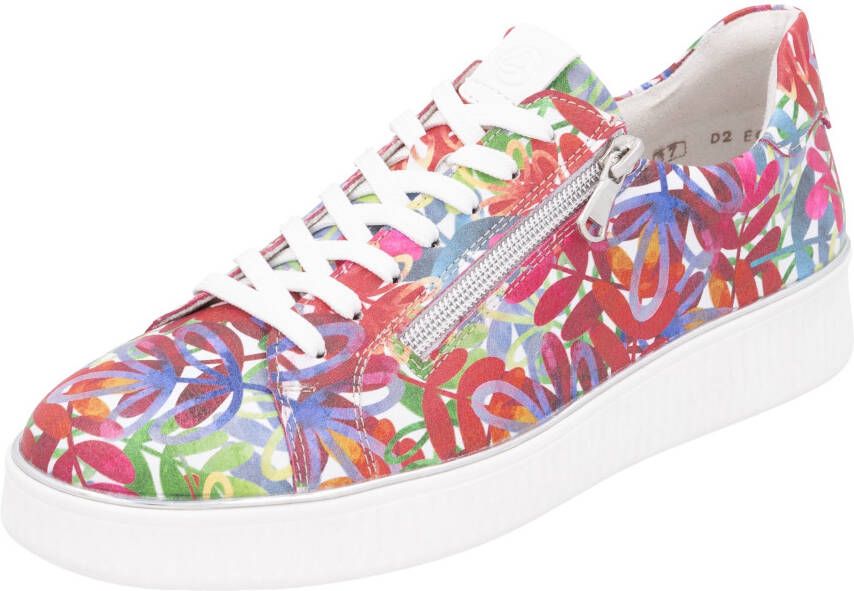 Remonte Plateausneakers vrijetijdsschoen lage schoen veterschoen met gevoerde schacht