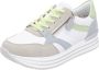 Remonte Plateausneakers vrijetijdsschoen lage schoen veterschoen met losse zachte inlegzool - Thumbnail 1