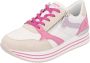 Remonte Plateausneakers vrijetijdsschoen lage schoen veterschoen met losse zachte inlegzool - Thumbnail 1