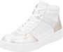 Remonte Plateausneakers vrijetijdsschoen veterschoen high top sneaker met contrasterende afwerking - Thumbnail 2