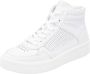 Remonte Plateausneakers vrijetijdsschoen veterschoen high top sneaker met contrasterende afwerking - Thumbnail 1
