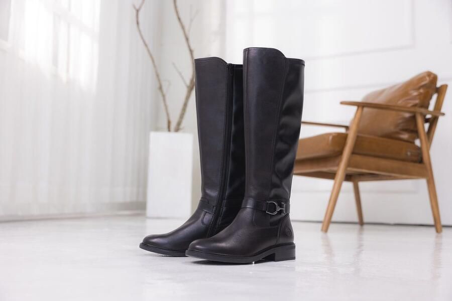 Remonte Laarzen Elisabeth Hurley-Collection Lange laars klassieke laars met binnenrits - Foto 11