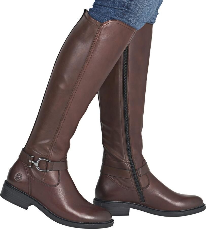 Remonte Laarzen Elisabeth Hurley-Collection Lange laars klassieke laars met binnenrits - Foto 10