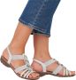 Remonte Sandalen sleehak zomerschoen sandaal met elastische banden - Thumbnail 14