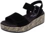 Remonte Sandaaltjes Elisabeth Hurley-Collection Sleehak zomerschoen sandaal met bandjes en bekleed plateau - Thumbnail 3
