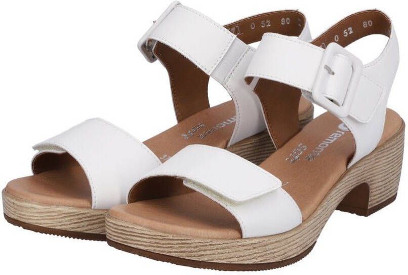 Remonte Sandaaltjes ELLE-Collection blokhak zomerschoen sandaal met klittenbandsluitingen - Foto 1