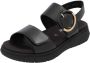 Remonte Sandalen Dames Zwart - Thumbnail 3