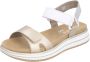 Remonte Sandalen Elisabeth Hurley-Collection sleehak klittenbandschoen sandaal met plateauschoen - Thumbnail 2