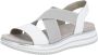 Remonte Sandalen zomerschoen sandaal sleehak met praktische elastiek - Thumbnail 1