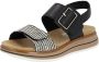 Remonte Sleehaksandaaltjes ELLE-Collection zomerschoen sandalen comfortschoen met praktische klittenbandsluitingen - Thumbnail 3