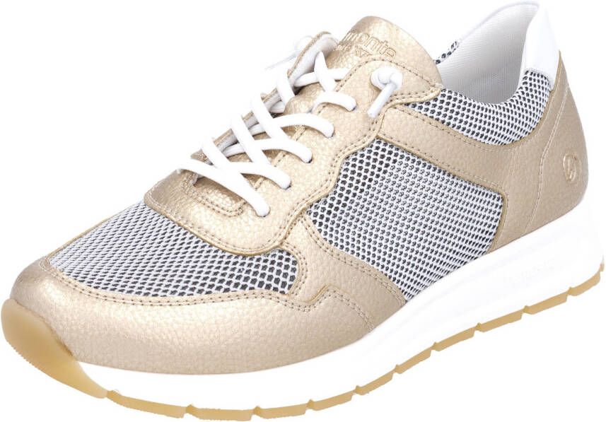 Remonte Slip-on sneakers Elisabeth Hurley-Collection vrijetijdsschoen lage schoen veterschoen met schachtpadding