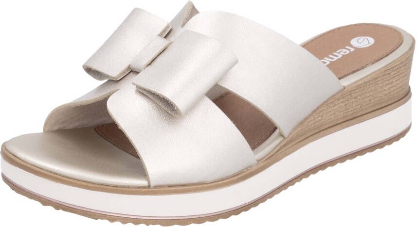 Remonte Slippers sleehak zomerschoen met mooie sierstrik - Foto 2