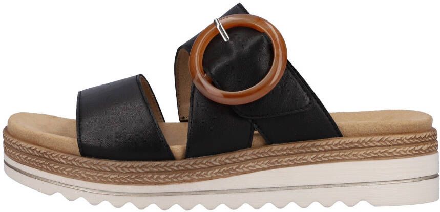 Remonte Slippers sleehak zomerschoen pantoffels met decoratieve gesp - Foto 7