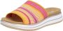 Remonte Slippers sleehak zomerschoen slippers met praktische elastische rand - Thumbnail 2