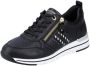 Remonte Zwarte Trendy Sneaker Veter Rits - Thumbnail 2