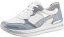 Remonte Dames Sneaker D1320-80 Blauw Wit Zilver - Thumbnail 36