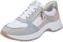 Remonte Dames Sneaker D0G02-80 Grijs Wit Combi Wijdte H - Thumbnail 3