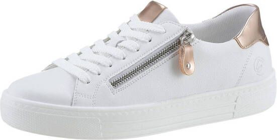 Remonte Plateausneakers met soft-foam binnenzool vrijetijdsschoen lage schoen veterschoen - Foto 5