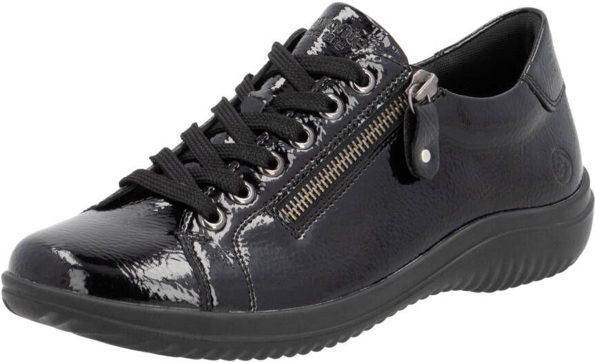 Remonte Sneakers met sleehak vrijetijdsschoen lage schoen comfort schoen met uitneembare inlegzool