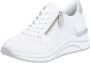 Remonte Sneakers met sleehak vrijetijdsschoen lage schoen veterschoen met schachtversteviging - Thumbnail 2