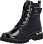 Remonte Veterlaarsjes blokhak veterschoenen in krokodillenlook binnenrits - Thumbnail 2