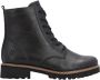 Remonte Veterschoenen blokhak veterschoen enkellaars in used look - Thumbnail 3