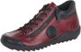 Remonte Veterschoenen flats comfortschoenen laarzen met zijrits - Thumbnail 2
