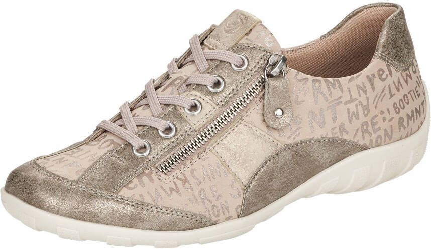 Remonte Veterschoenen met fijne metallic glans vrijetijdsschoen lage schoen veterschoen - Foto 1