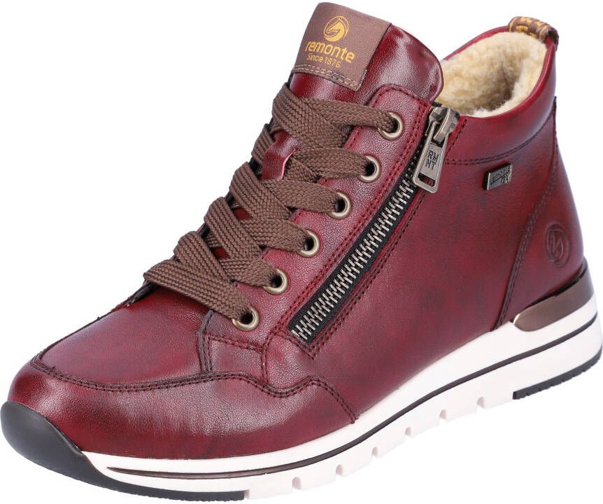 Remonte red casual closed booties Rood Dames - Foto 3
