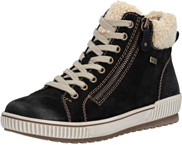Remonte Winterlaarzen Veterboots enkellaars casual boots met Tex-uitvoering