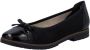 Rieker Ballerina's loafer instapschoen flats instapschoen zakelijke schoen met strik - Thumbnail 1
