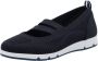 Rieker Ballerina's met riempje instapschoen lage schoen slip-on sneaker met elastiek - Thumbnail 3