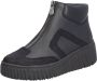 Rieker Boots zonder sluiting enkellaars wedge hak plateaulaarzen met gewatteerde schaprand - Thumbnail 2