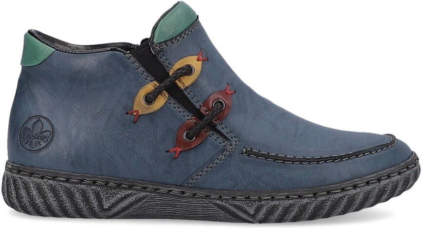 Rieker Boots zonder sluiting met contrastdetails